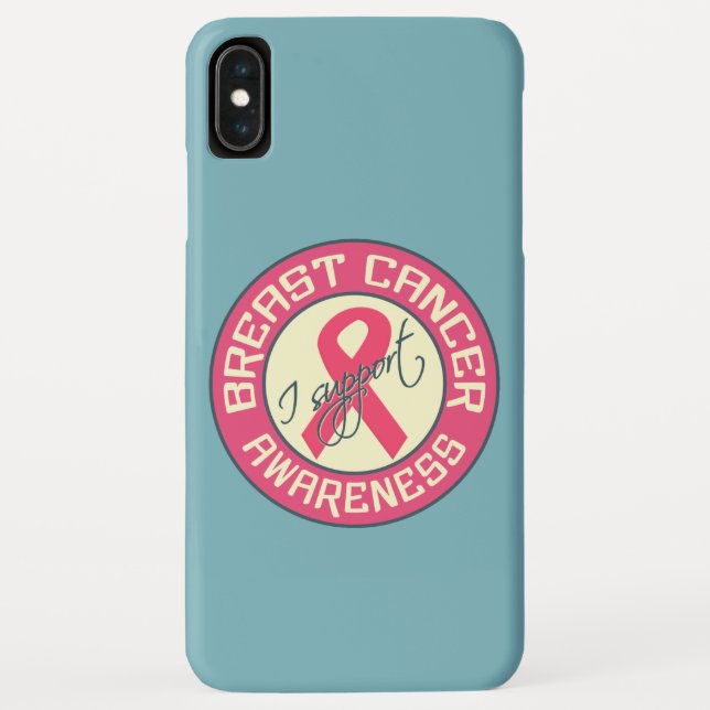 Brust-Krebs-Bewusstsein individuelle Telefonfälle Case-Mate iPhone Hülle (Rückseite)