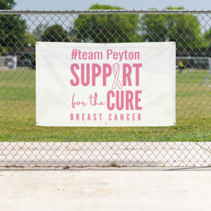 Brust-Krebs Custom Banner Outdoor Sign