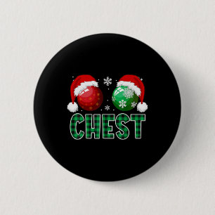 Brust Nüsse Weihnachtsspass Matching Couple Chestn Button