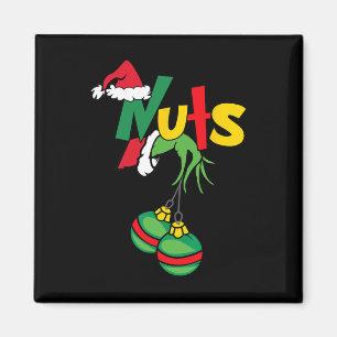Brust Nuts Matching Kastanien Spaß Weihnachten Paa Magnet