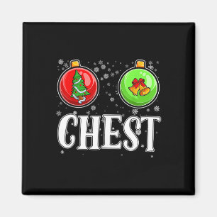 Brust Nuts Matching Kastanien Weihnachtskuppel Nu Magnet