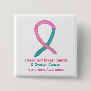 Brust- und Ovarialkarzinom Buttone Button