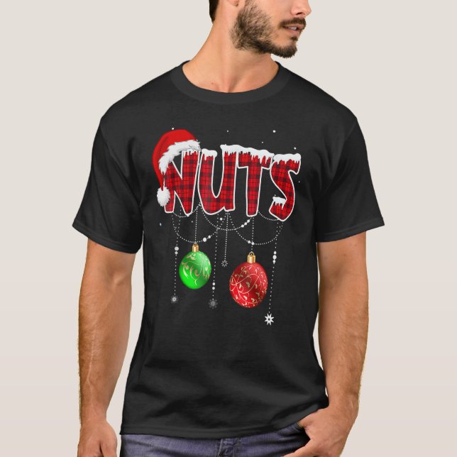 Brustkerne Matratzen Kastanien Weihnachtskaffees N T-Shirt (Vorderseite)