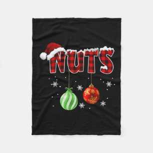 Brustkerne Weihnachten Mattieren Couple Kastanien Fleecedecke
