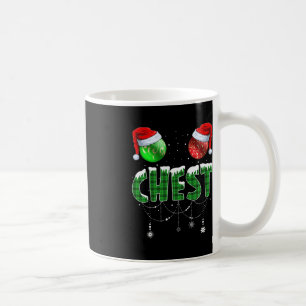 Brustkerne Weihnachten Mattierung Couple Chestnut Kaffeetasse