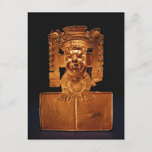 Brustkorb des Gottes Xipe Totec Postkarte