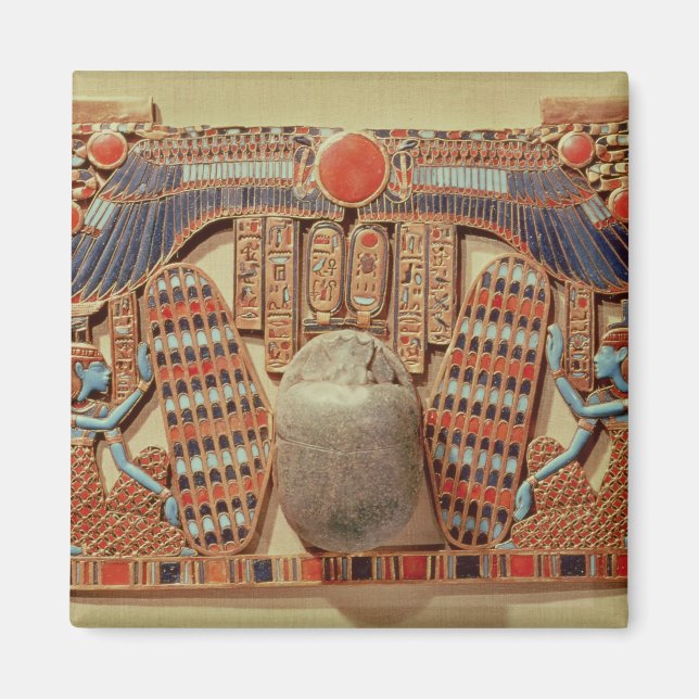 Brustkorb mit geflügeltem Tuch Magnet (Vorne)