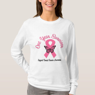 Brustkrebs 1 Jahr Überlebensrate T-Shirt