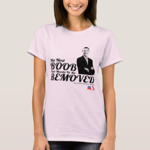 BRUSTKREBS ANTI-OBAMA KONSERVATIVE AUFKLÄRUNG T-Shirt