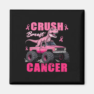 Brustkrebs-Aufklärungsmonster Truck Toddle Magnet