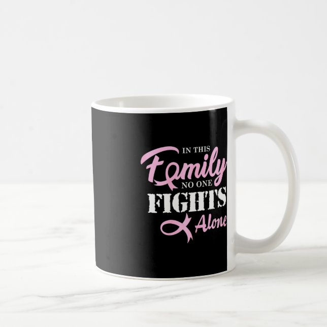 Brustkrebs bekämpfen Krebs Kaffeetasse (Rechts)