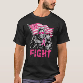 Brustkrebs bekämpft den Kampf gegen den Bigfoot Ca T-Shirt