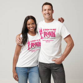 Brustkrebs bekämpft rosa Schleife Inspiration T-Shirt