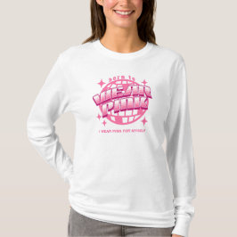 Brustkrebs bekämpft rosa Schleife Inspiration T-Shirt