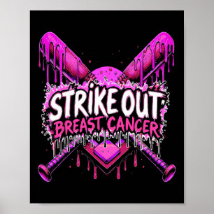 Brustkrebs besiegen Softll-Drip-Home-Pla Poster