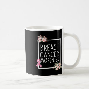 Brustkrebs-Bewusstsein Brustkrebs-Bekämpfung Kaffeetasse