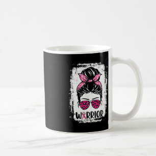 Brustkrebs-Bewusstsein des Kriegers Pink Ribbons M Kaffeetasse