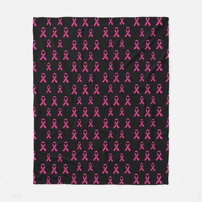 Brustkrebs-Bewusstsein Fleece Blanket (Vorderseite)