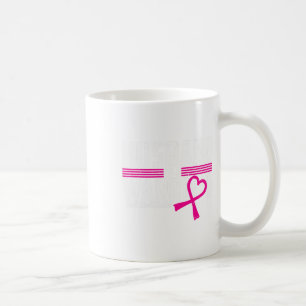 Brustkrebs-Bewusstsein für den Mann des Kriegers r Kaffeetasse
