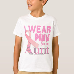 Brustkrebs-Bewusstsein für Tante T-Shirt