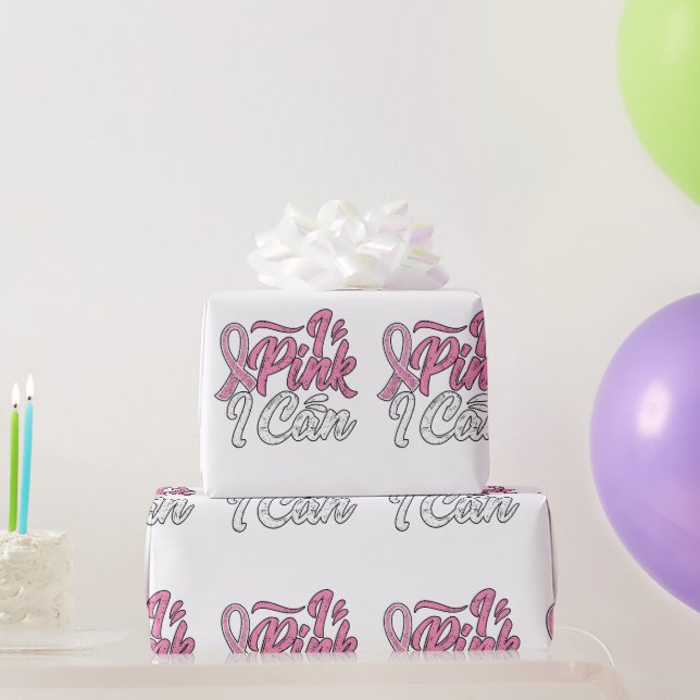 Brustkrebs-Bewusstsein Geschenkpapier (Partygeschenke)