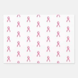 Brustkrebs-Bewusstsein Geschenkpapier Set