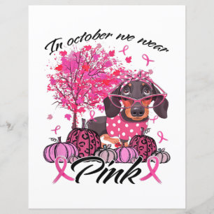 Brustkrebs-Bewusstsein im Oktober tragen wir Pink 