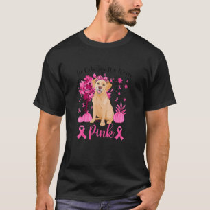 Brustkrebs-Bewusstsein im Oktober tragen wir Pink  T-Shirt