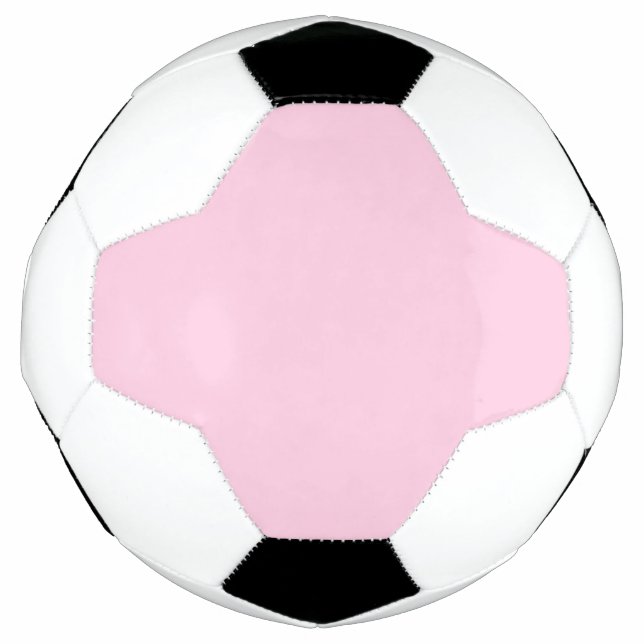 Brustkrebs-Bewusstsein leicht rosa niedlich Fußball (Vorderseite)