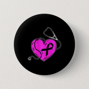 Brustkrebs-Bewusstsein Pink Ribbon Survivor Gesche Button