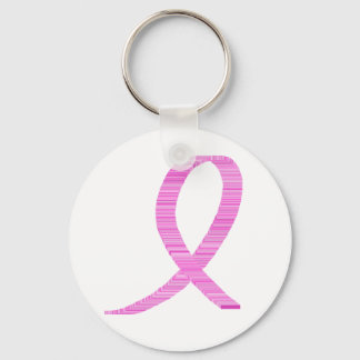 Brustkrebs-Bewusstsein Pinkt Ribbon Schlüsselanhänger