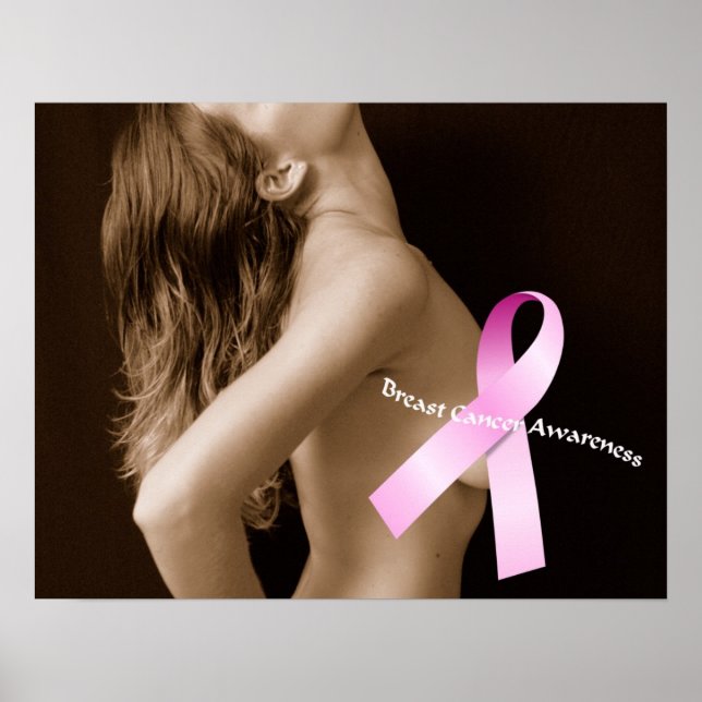 Brustkrebs-Bewusstsein Poster (Vorne)