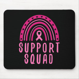 Brustkrebs Bewusstsein Regenbogen im Oktober Wir t Mousepad