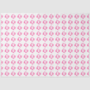 Brustkrebs-Bewusstsein Ribbon Wasserfarbe Seidenpapier