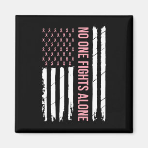 Brustkrebs-Bewusstsein Rosa Band USA Amerikanisch Magnet