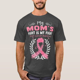 Brustkrebs Bewusstsein rosa Mama Daughter W T-Shirt