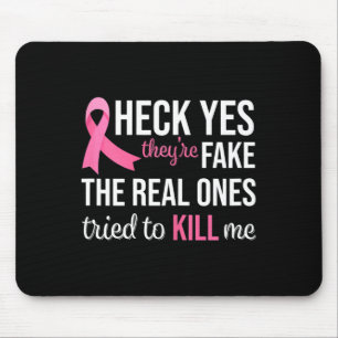 Brustkrebs Bewusstsein rosa Mama Ribbon Frauen Sur Mousepad