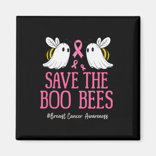 Brustkrebs Bewusstsein rosa Ribbon Funny Bees Gho Magnet