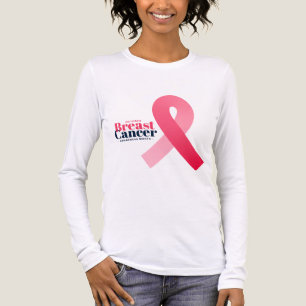 Brustkrebs-Bewusstsein rosa Schleifendesign Tri-Blend Shirt