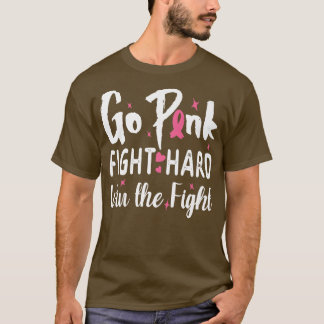 Brustkrebs-Bewusstsein rosa T-Shirt