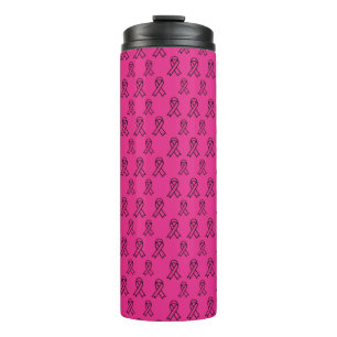 Brustkrebs-Bewusstsein Thermotumbler Thermosbecher