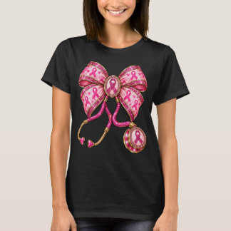 Brustkrebs-Bewusstseins-Krankenschwester Im Oktobe T-Shirt