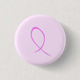 Brustkrebs-Bewusstseins-kundengerechter Knopf Button