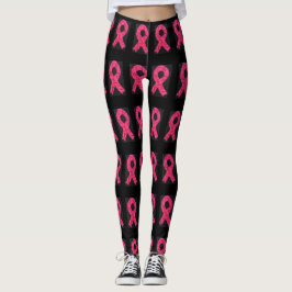 Brustkrebs-Bewusstseins-Leggings Leggings