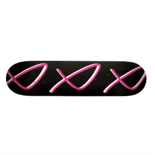 Brustkrebs-Bewusstseins-Skateboard - kundengerecht Skateboard