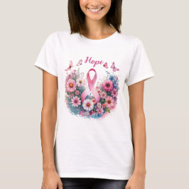 Brustkrebs-Bewusstseinsband T-Shirt