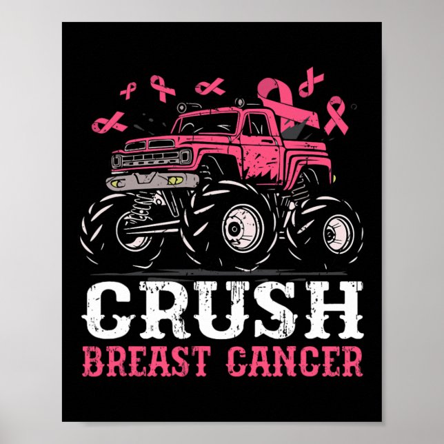 Brustkrebs-Bewusstseinsbeleuchtung Pink Kids Todd Poster (Vorne)