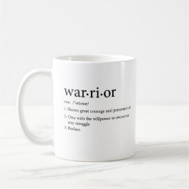 Brustkrebs des Kriegers, Geschenk des Krebskampfs  Kaffeetasse