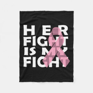 Brustkrebs Fleecedecke