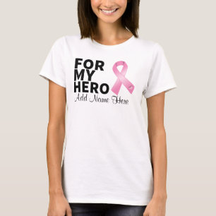 Brustkrebs für meinen Held personifizieren T-Shirt